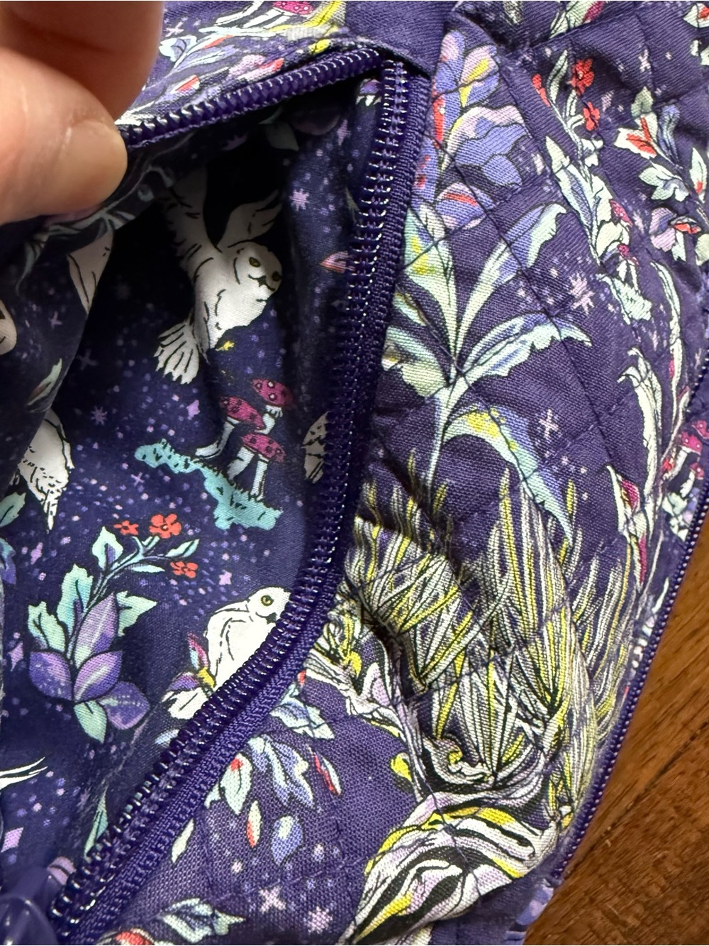 Harry Potter Vera Bradley Sling Backpack Magical Creatures Print Adjustable - Picture 4 of 14
